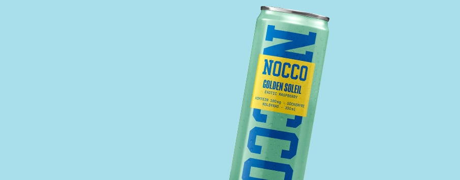 NOCCO BCAA Golden Soleil  Med smak av Exotic Raspberry